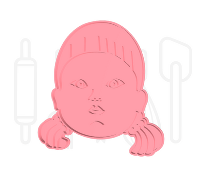 Squid game pop uitsteker + stempel - 3D geprint