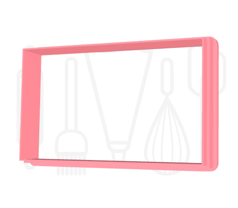 Squid game uitnodiging uitsteker + stempel - 3D geprint
