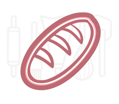 Stokbrood uitsteker + stempel - 3D-geprint