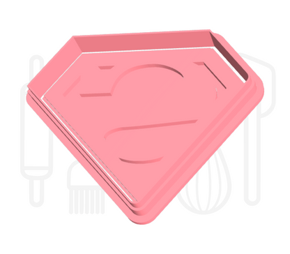 S-logo uitsteker + stempel - 3D-geprint
