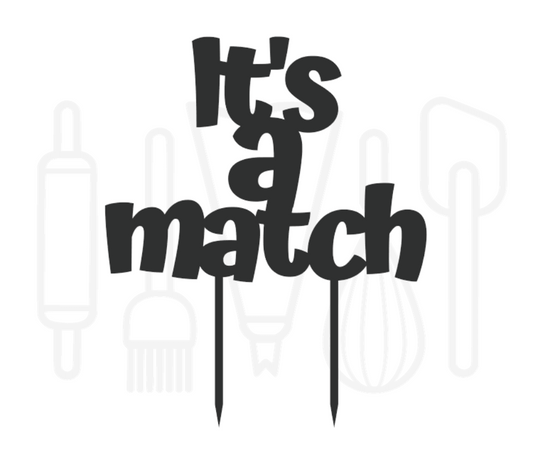 Taarttopper - It's a match