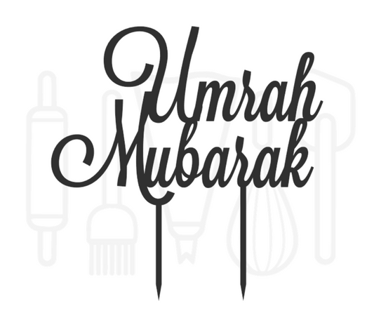 Taarttopper - Umrah Mubarak