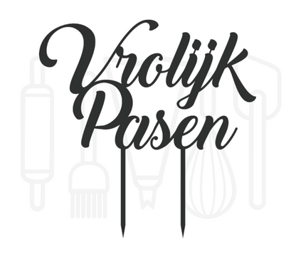 Taarttopper - Vrolijk pasen