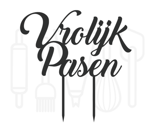 Taarttopper - Vrolijk pasen