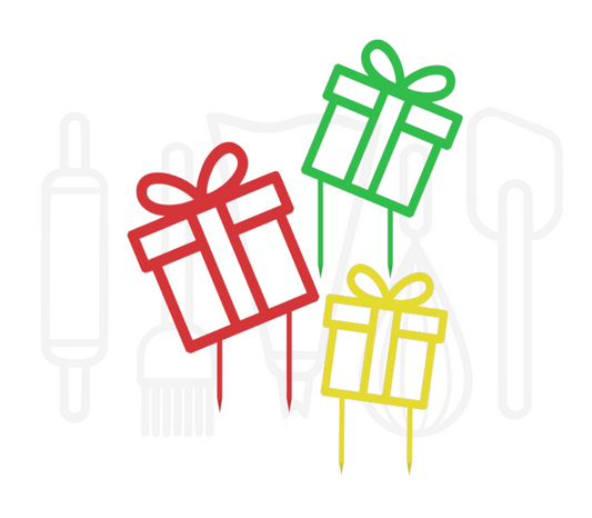 Taarttopper - Cadeau's set/3