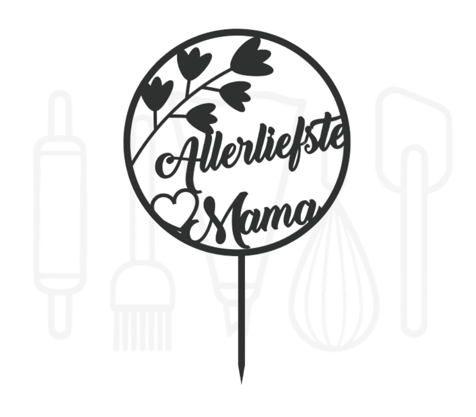 Taarttopper - Allerliefste mama