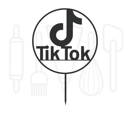 Taarttopper - Tiktok logo