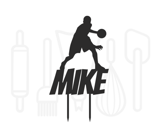 Taarttopper - Basketballer + voornaam