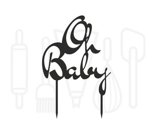 Taarttopper - Gender Reveal - Oh Baby