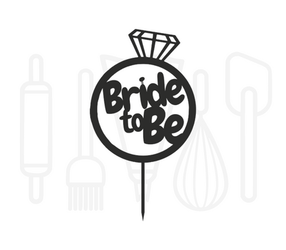 Taarttopper - Ring bride to be
