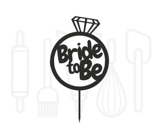 Taarttopper - Ring bride to be