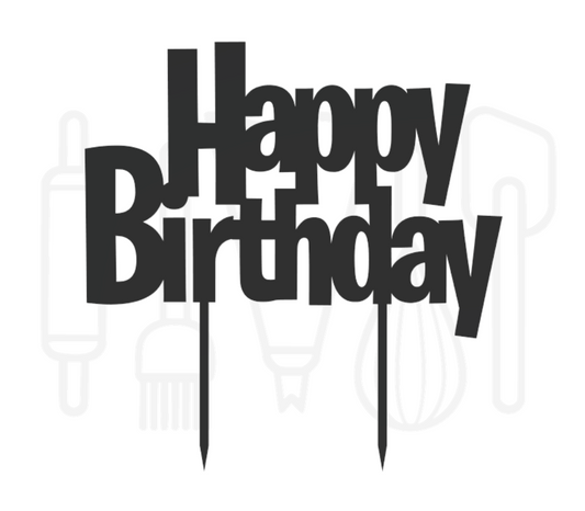 Taarttopper - Happy Birthday 4
