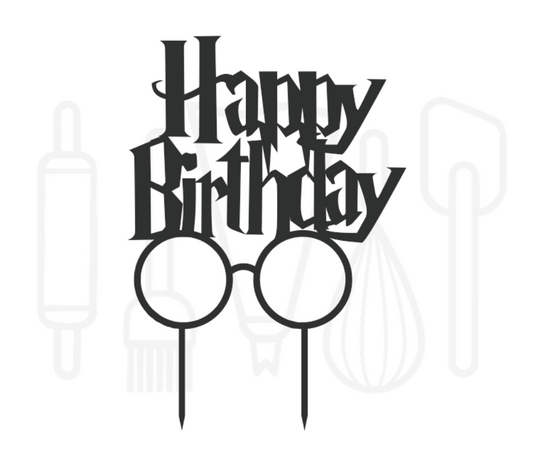 Taarttopper - Happy birthday 3