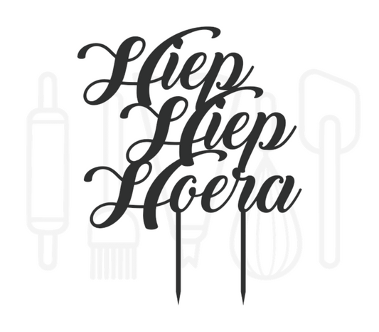 Taarttopper - Hiep Hiep Hoera