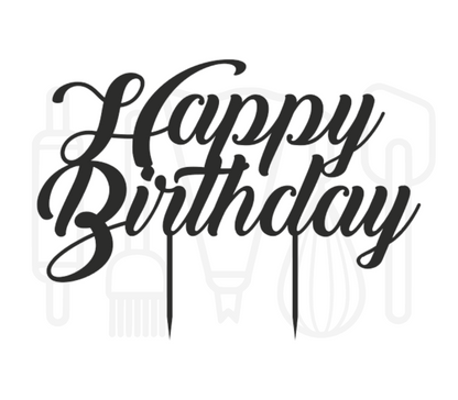 Taarttopper - Happy Birthday 6