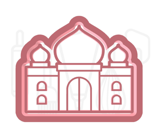 Taj Mahal uitsteker + stempel - 3D-geprint