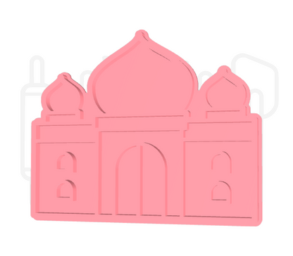 Taj Mahal uitsteker + stempel - 3D-geprint
