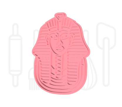 Toetanchamon uitsteker + stempel - 3D-geprint
