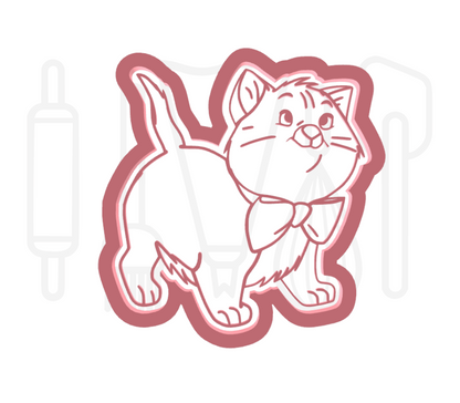 Poes Toulouse uitsteker + stempel - 3D-geprint