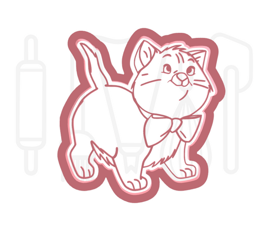Poes Toulouse uitsteker + stempel - 3D-geprint