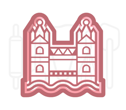 Tower Bridge uitsteker + stempel - 3D-geprint