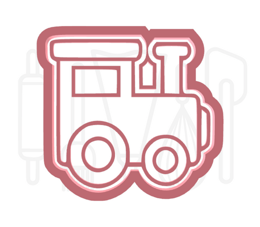 Trein uitsteker + stempel - 3D-geprint