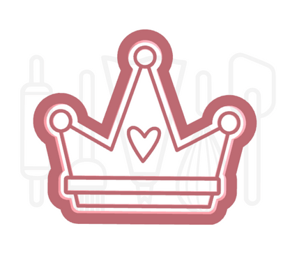 Kroon 2 uitsteker + stempel - 3D-geprint