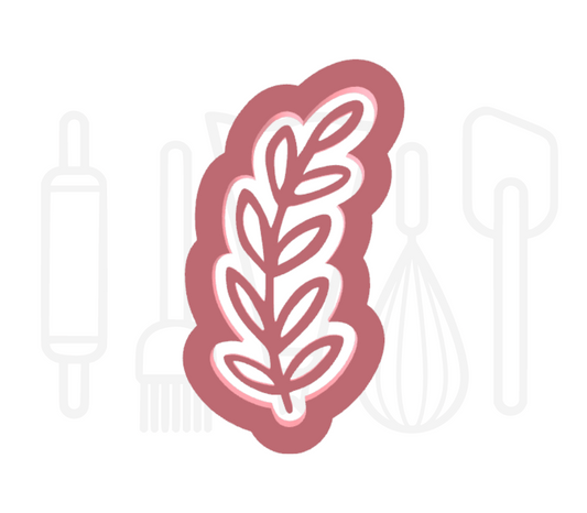 Eucalyptus uitsteker + stempel - 3D-geprint