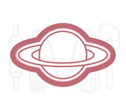 Saturnus uitsteker + stempel - 3D-geprint