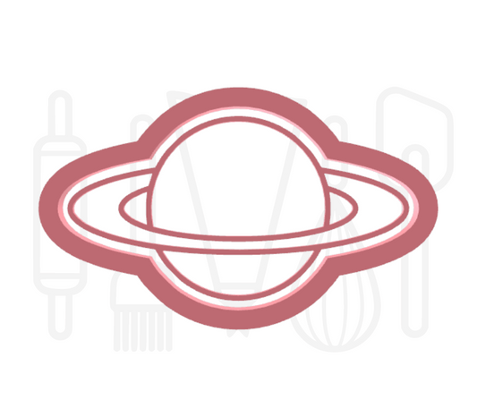 Saturnus uitsteker + stempel - 3D-geprint