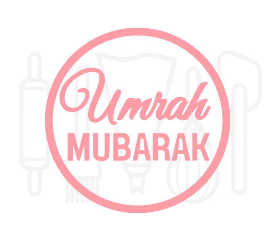 Fondant stempel Umrah mubarak - 3D Geprint