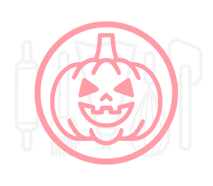 Fondant stempel Pompoen - 3D Geprint