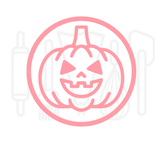 Fondant stempel Pompoen - 3D Geprint