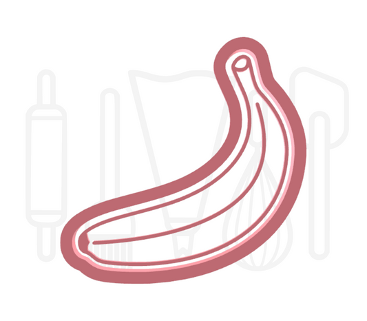 Banaan uitsteker + stempel - 3D-geprint