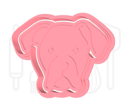 Boxer uitsteker + stempel - 3D-geprint