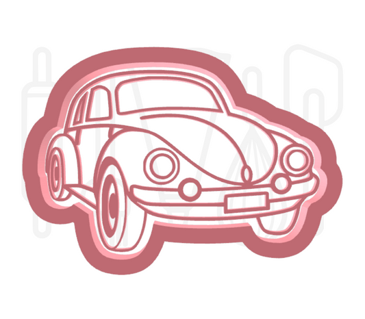 Volkswagen kever uitsteker + stempel - 3D-geprint