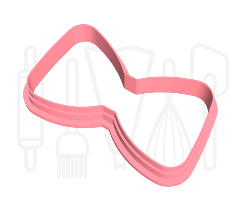 Vlinderdas uitsteker - 3D geprint