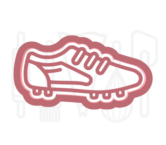 Sportschoen met noppen uitsteker + stempel - 3D geprint