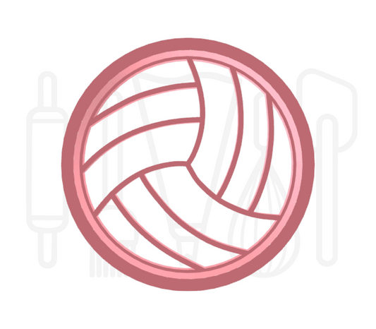 Volleybal uitsteker + stempel - 3D geprint