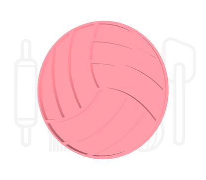 Volleybal uitsteker + stempel - 3D geprint