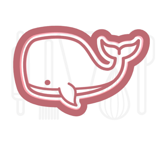 Walvis uitsteker + stempel - 3D-geprint