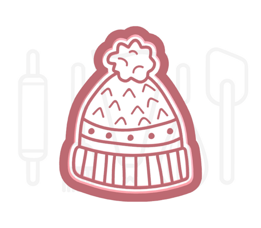 Wintermuts uitsteker + stempel - 3D geprint
