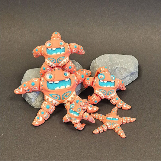 Fidget Getatoeëerde Zeester