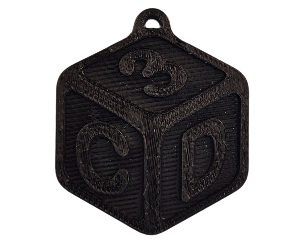 Taarttopper - Hexagon + voornamen
