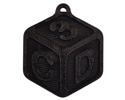 Taarttopper - Hexagon + voornamen