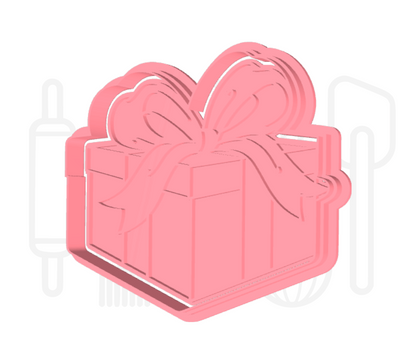Cadeau uitsteker + stempel - 3D geprint