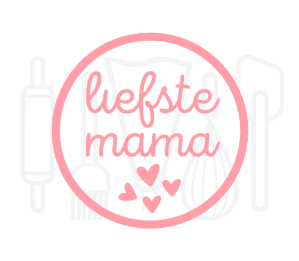Fondant stempel Liefste mama - 3D Geprint