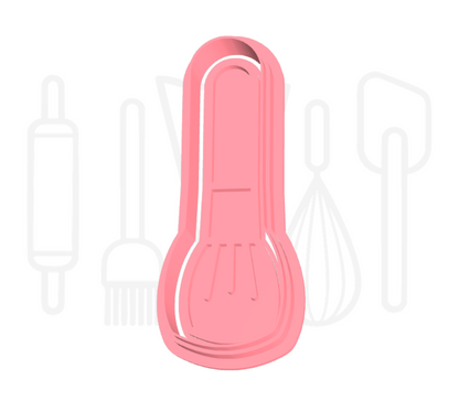 Make-up kwast uitsteker + stempel - 3D-geprint